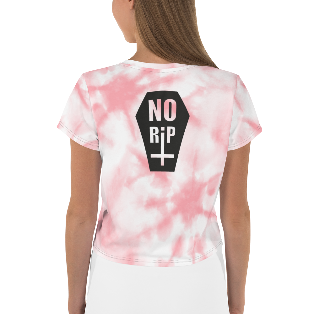 Crop Top Tie-Dye NORIP Pink