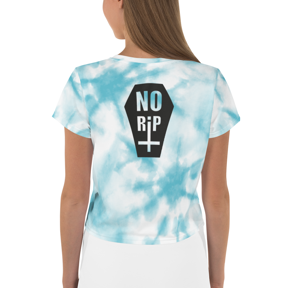 Crop Top Tie-Dye NORIP Blue