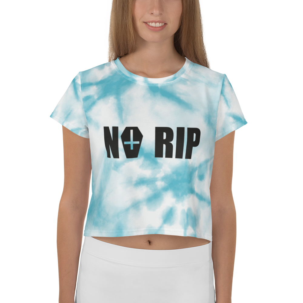 Crop Top Tie-Dye NORIP Blue