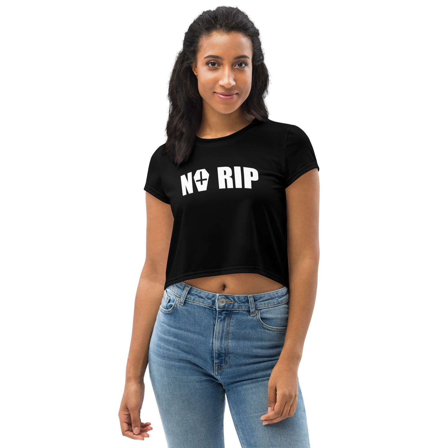 Crop Top BasicLine NORIP Black