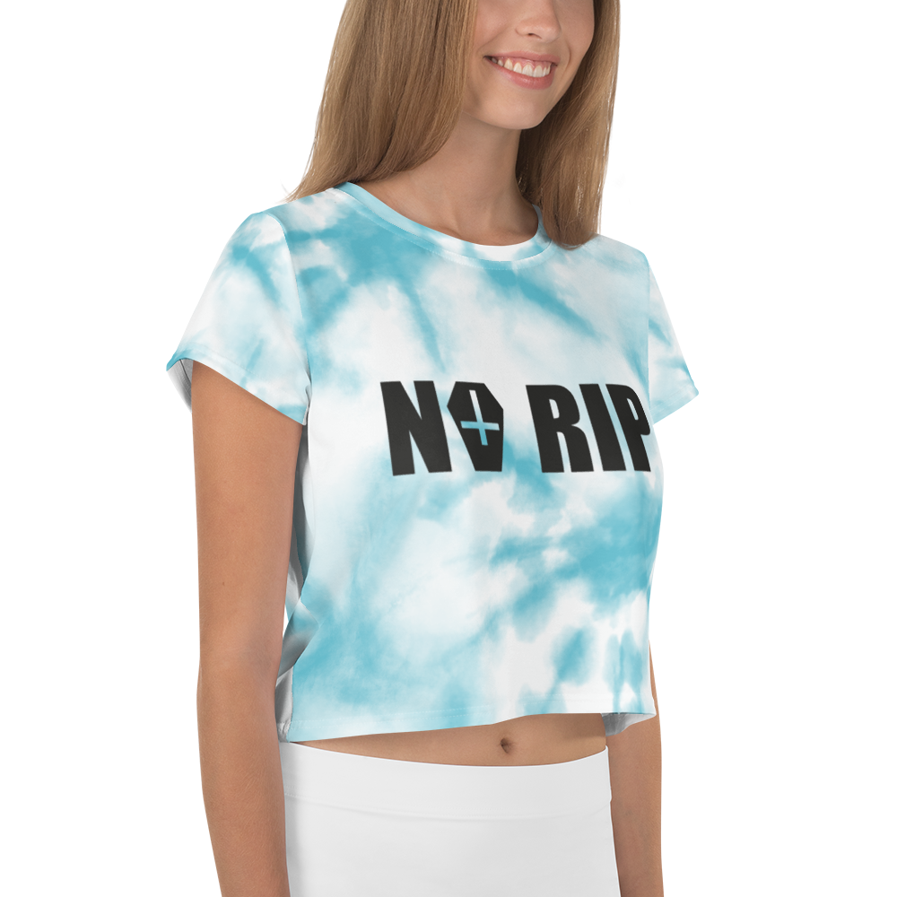 Crop Top Tie-Dye NORIP Blue