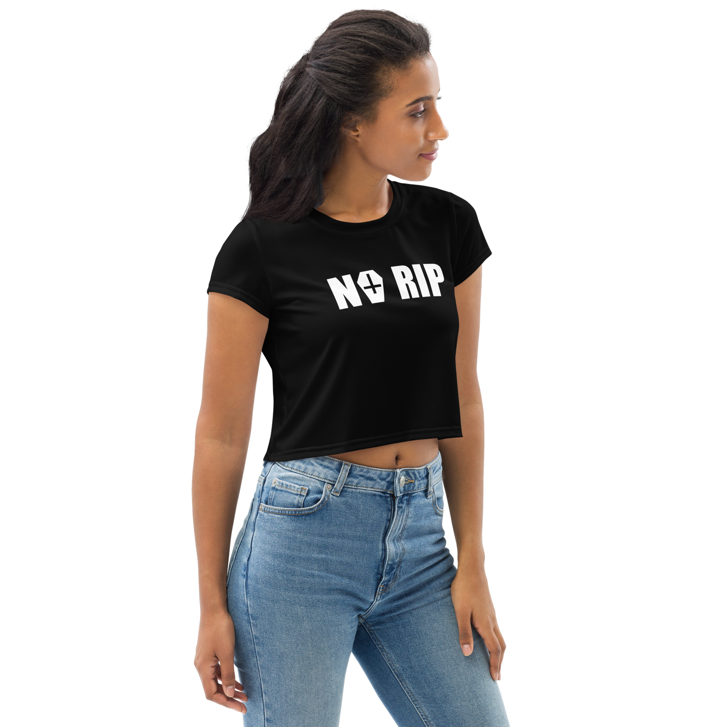 Crop Top BasicLine NORIP Black