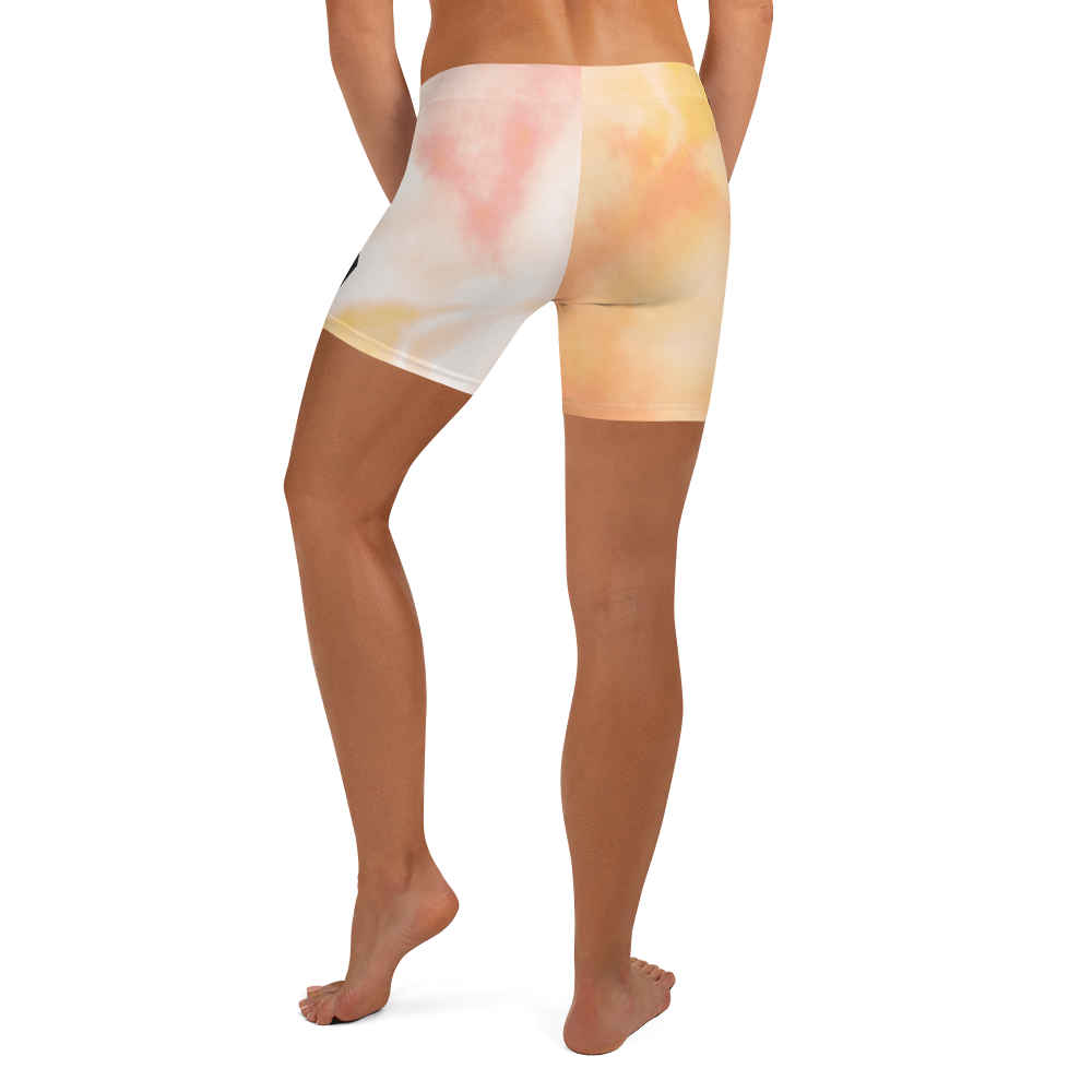 Women's Shorts Tie-Dye NORIP Orange