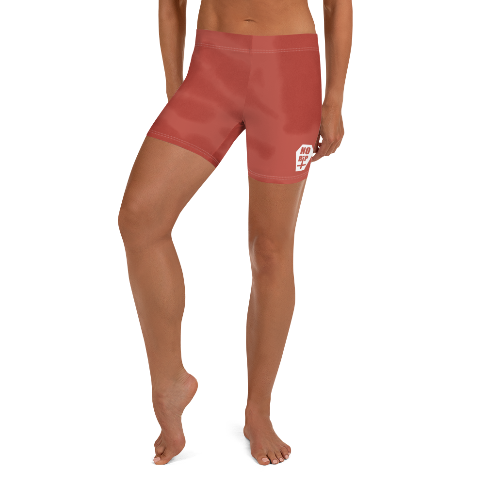 Women's Shorts Tie-Dye NORIP Dark Red