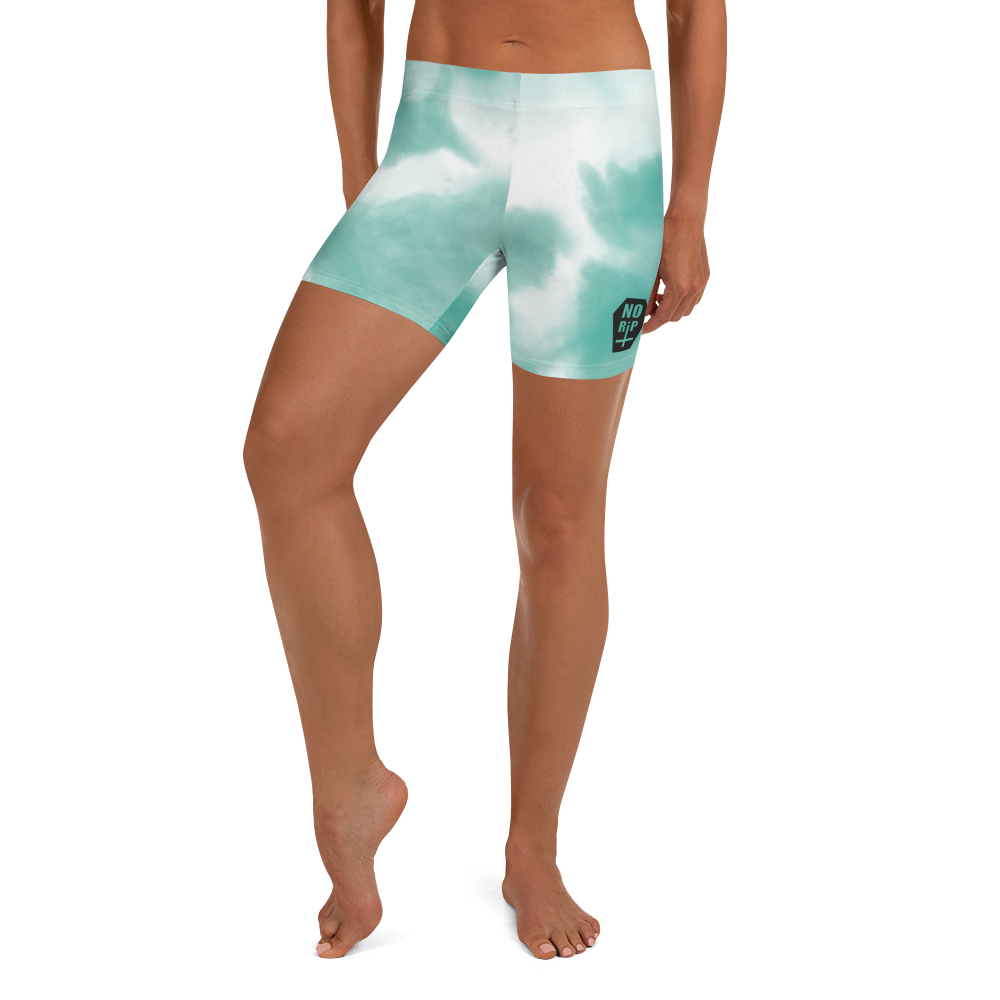 Women's Shorts Tie-Dye NORIP Green