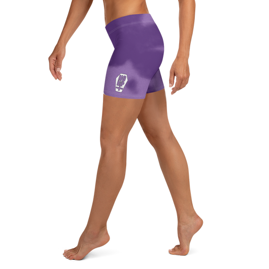 Women's Shorts Tie-Dye NORIP Dark Purple