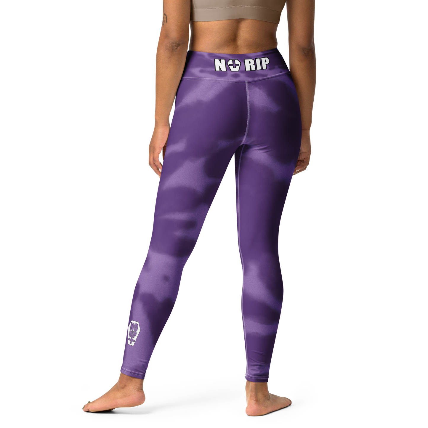 Tall Leggings Tie-Dye NORIP Dark Purple