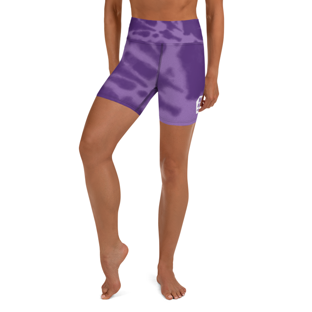 Tall Shorts Tie-Dye NORIP Dark Purple